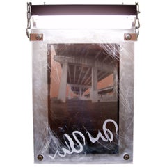 Urban Art Pinhole-Foto Transparenz und Lucite „I-95“