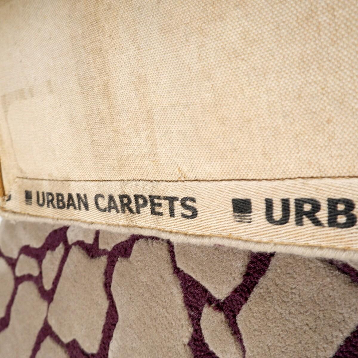 Urban Carpets Großer zweifarbiger Vintage-Teppich - Beige und Aubergine 300x200cm im Angebot 2