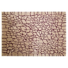 Urban Carpets large vintage two-tone rug - beige and aubergine 300x200cm