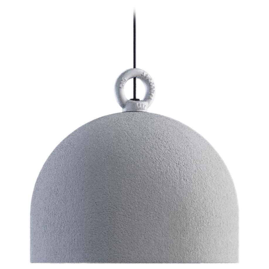 Urban Concrete 25 Suspension in White with Tough Gray Diffuser by Diesel Living For Sale