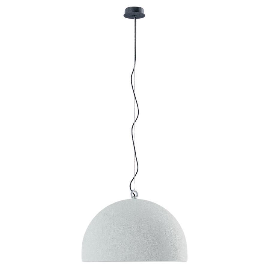 URBAN CONCRETE 60 Suspension lamp in Soft Gray  by Diesel Living with Lodes