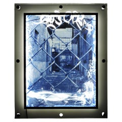 Art urbain industriel Photo Transparent, Lucite, Lights "Chain Link" (maillons de chaîne)