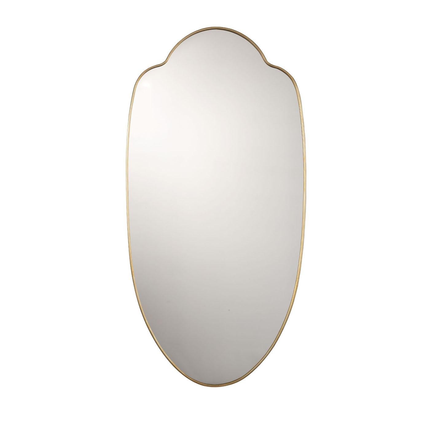 Specchio Urban Ovale in ottone di Bronzetto in vendita 1
