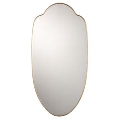 Specchio Urban Ovale in ottone di Bronzetto