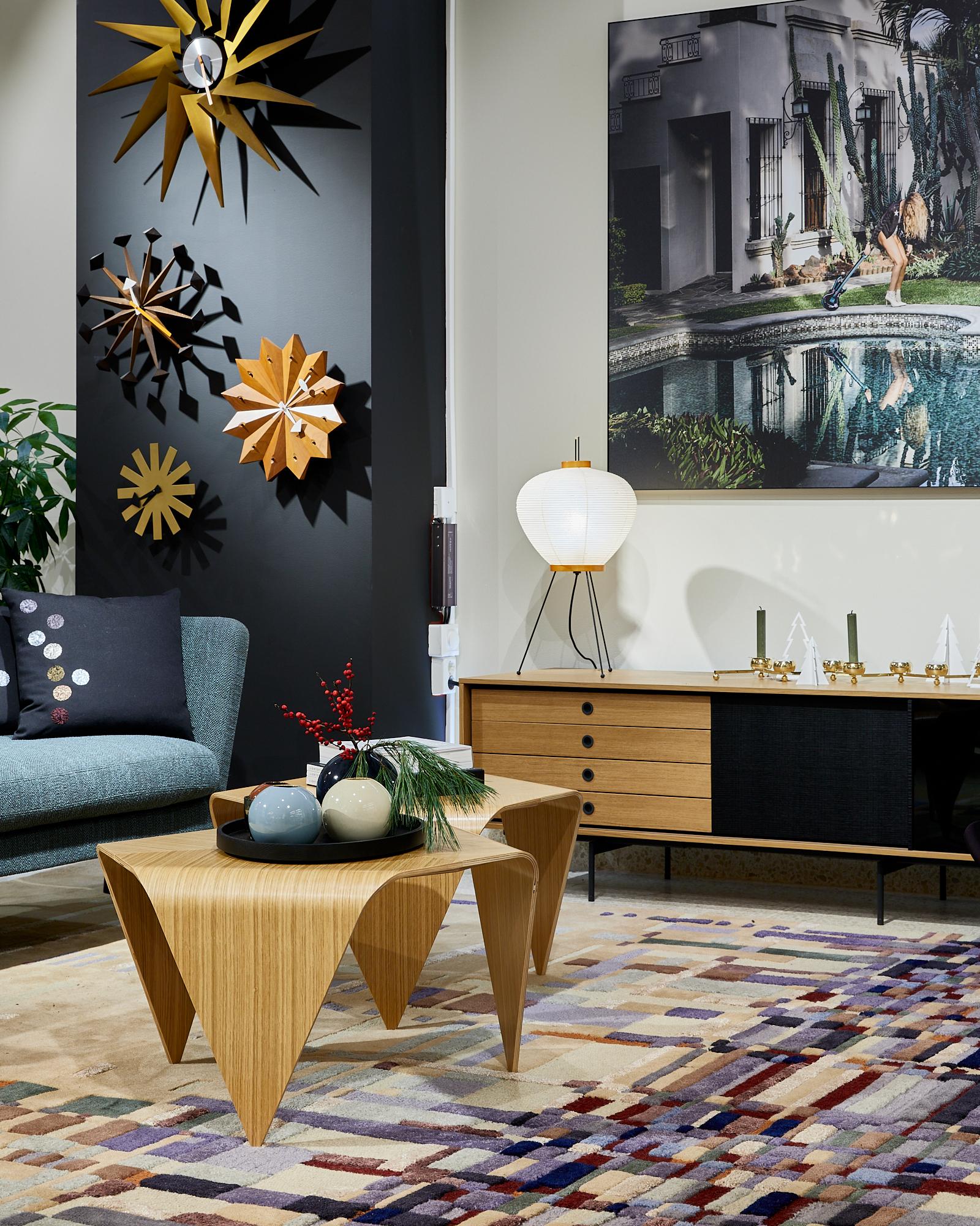 Postmoderno Tappeto Urban Slate Gray di Studio A in vendita