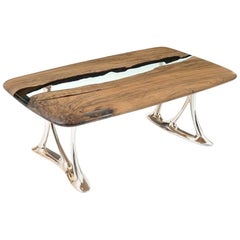 epoxy tables for sale Urbane Epoxy Resin Dining Table - Walnut Dining Table