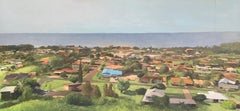 'Kauai'  Large Panoramic Landscape Painting By Uri Blayer 