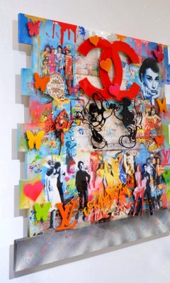 Love at first Sight - Original Wall Sculpture