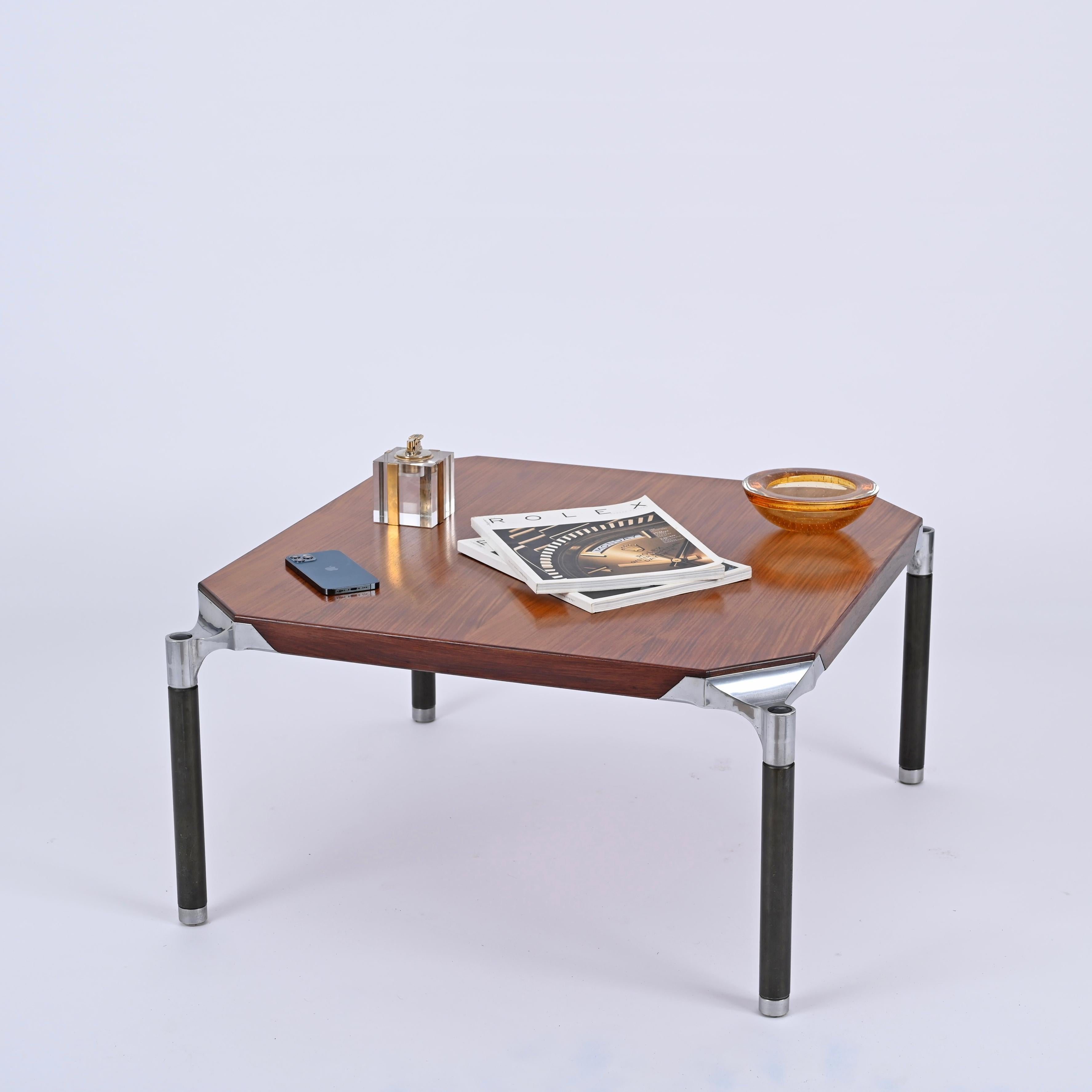 Table basse carréerio d'Ico Parisi pour Mim Roma, Italie, années 1960 en vente 6