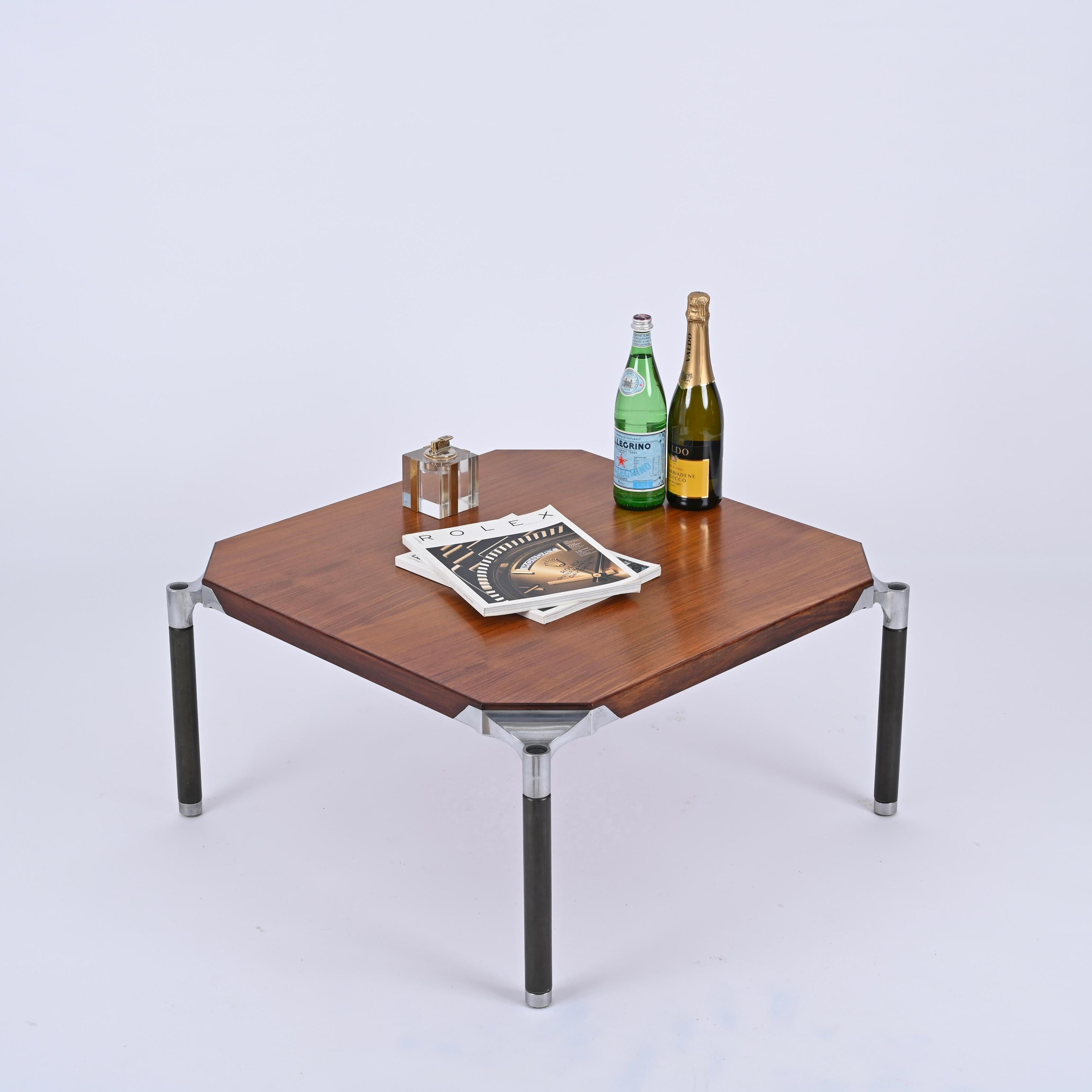italien Table basse carréerio d'Ico Parisi pour Mim Roma, Italie, années 1960 en vente