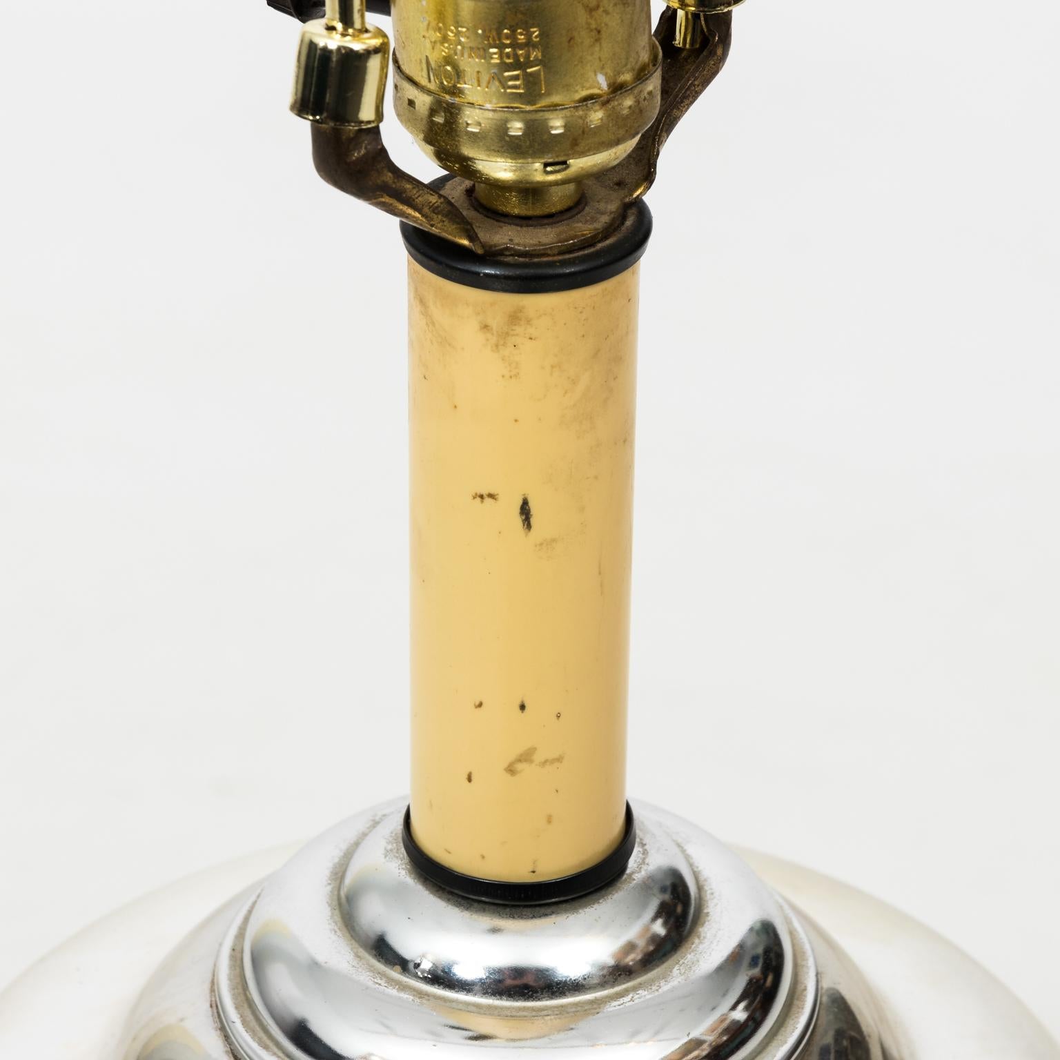 Urn Form Mercury Glass Lamp, circa 1960s 2