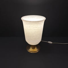 Art Deco Alabaster Urn-Shaped Table Lamp
