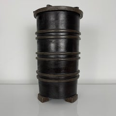Urne en céramique contemporaine Agnes Nivot, XXIe siècle