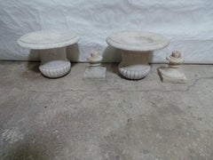 Urns White Marble