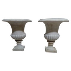 Urns White Marble