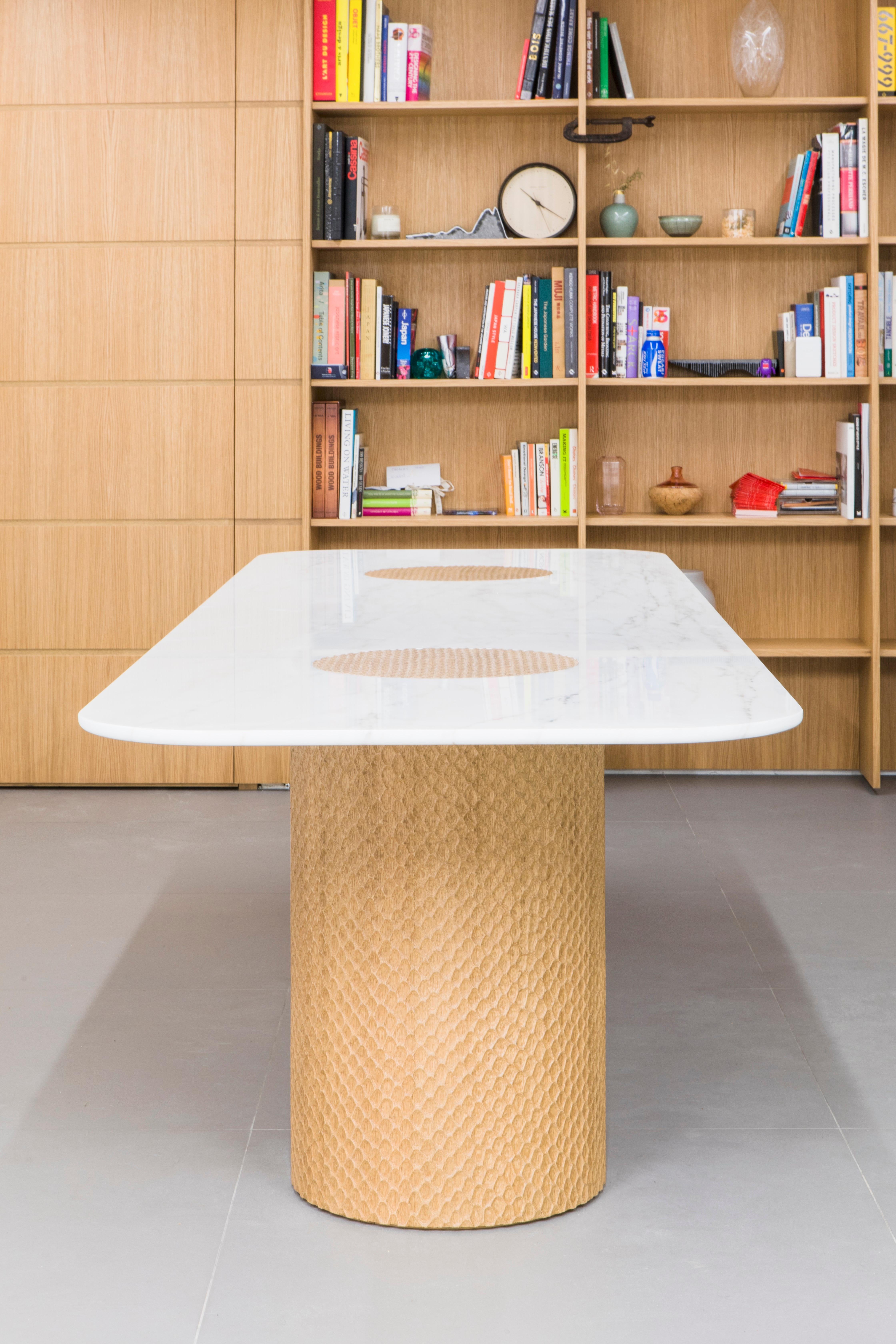 Post-Modern Uroko Dining Table by Thomas Trad For Sale