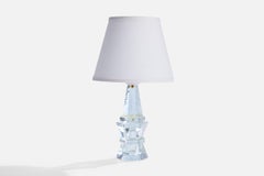 Urshult Glasbruk, Table Lamp, Glass, Sweden, 1960s