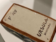 Ursula Danmark Ceramic Signed Pottery