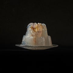 ''Coke Jelly'' Contemporary Still-Life Photography of Pudding with Cola Gummies