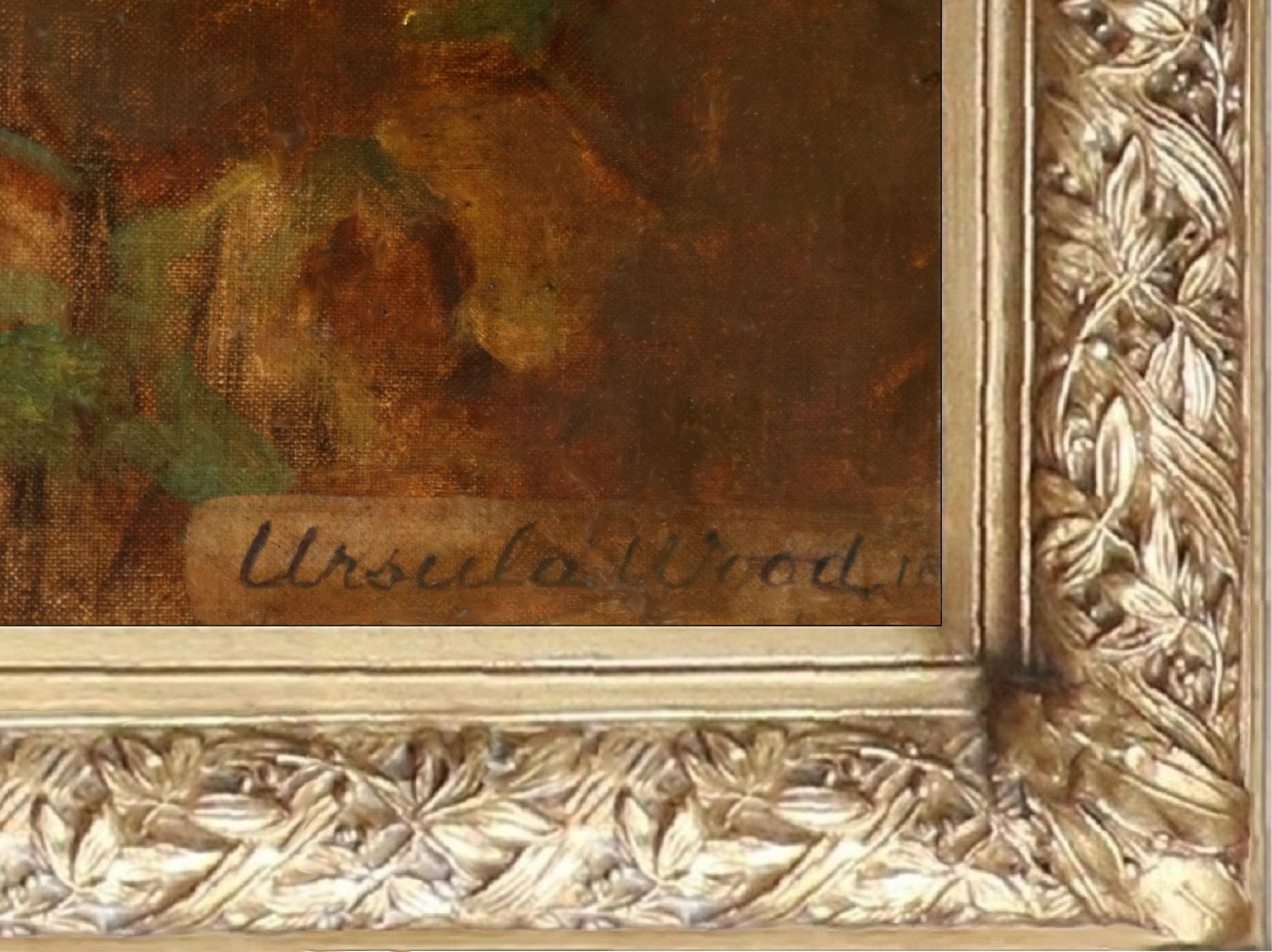 Amor et Pietas - Grande dipinto a olio da esposizione del XIX secolo Royal Academy 1897 in vendita 8
