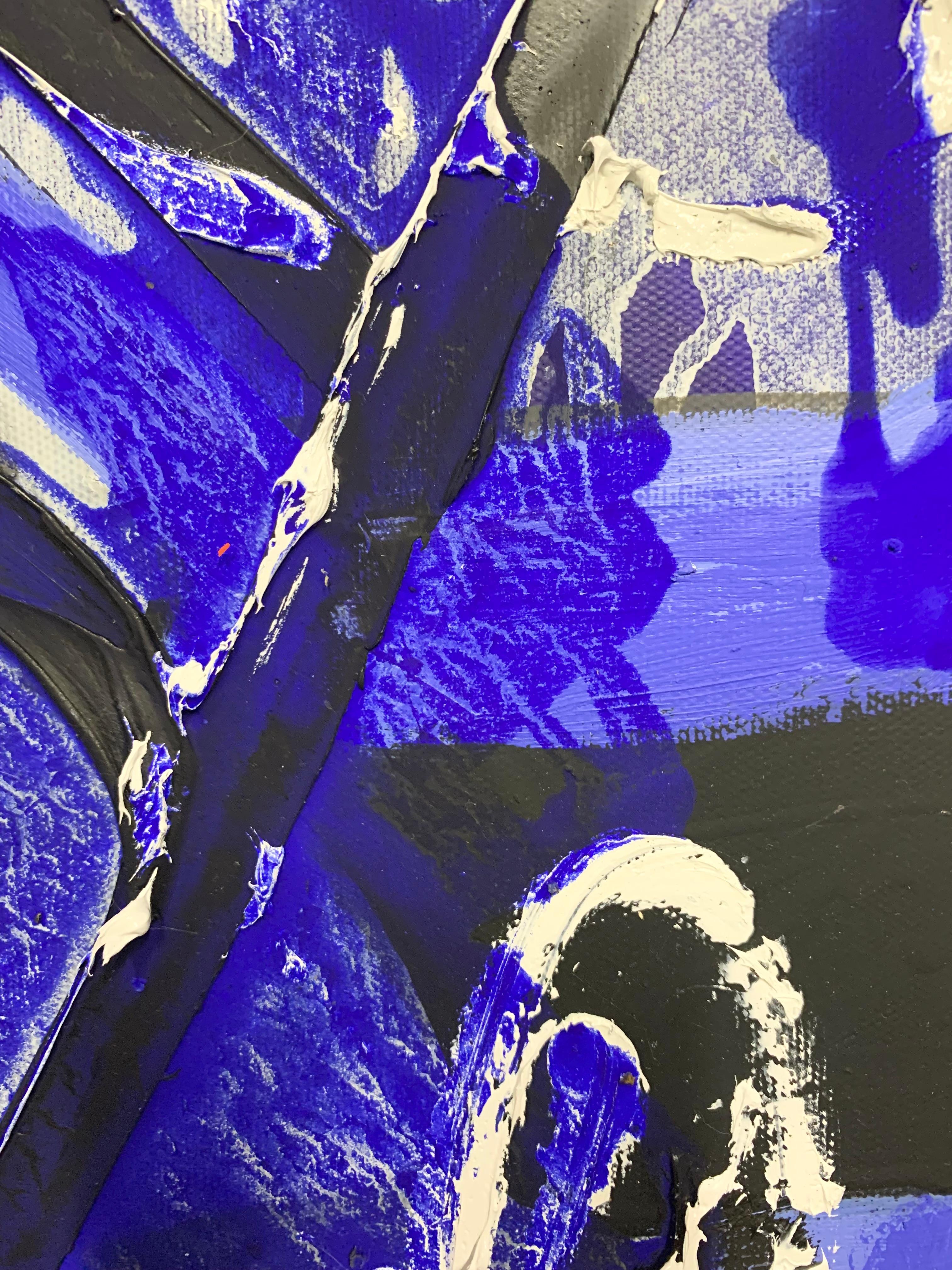 Senza titolo 3 - Pittura astratta espressiva contemporanea, arte concettuale - Painting Contemporaneo di Urszula Wilk