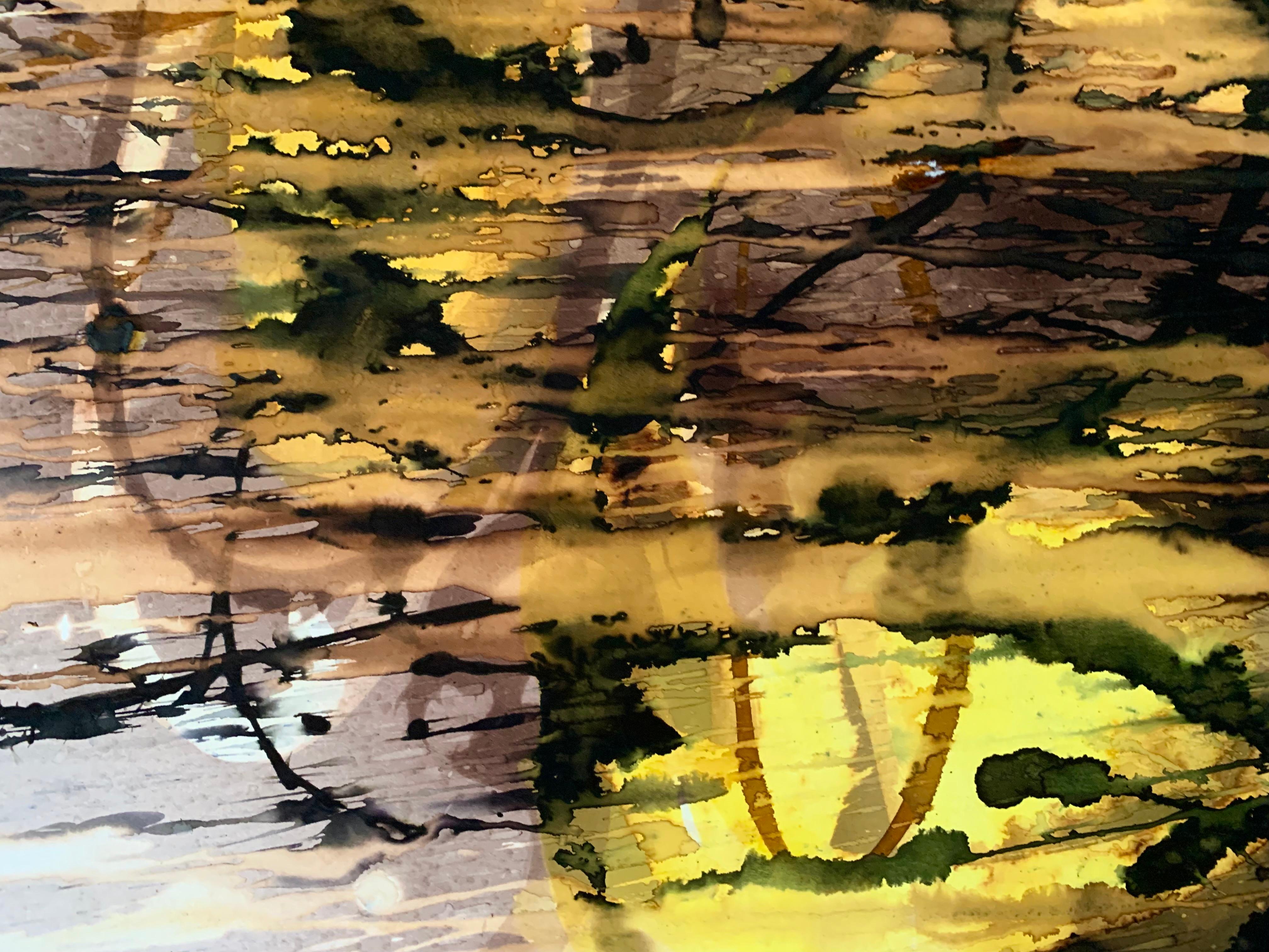 Untitled  - Contemporary Expressive Abstract Painting, Conceptual Art For Sale 1