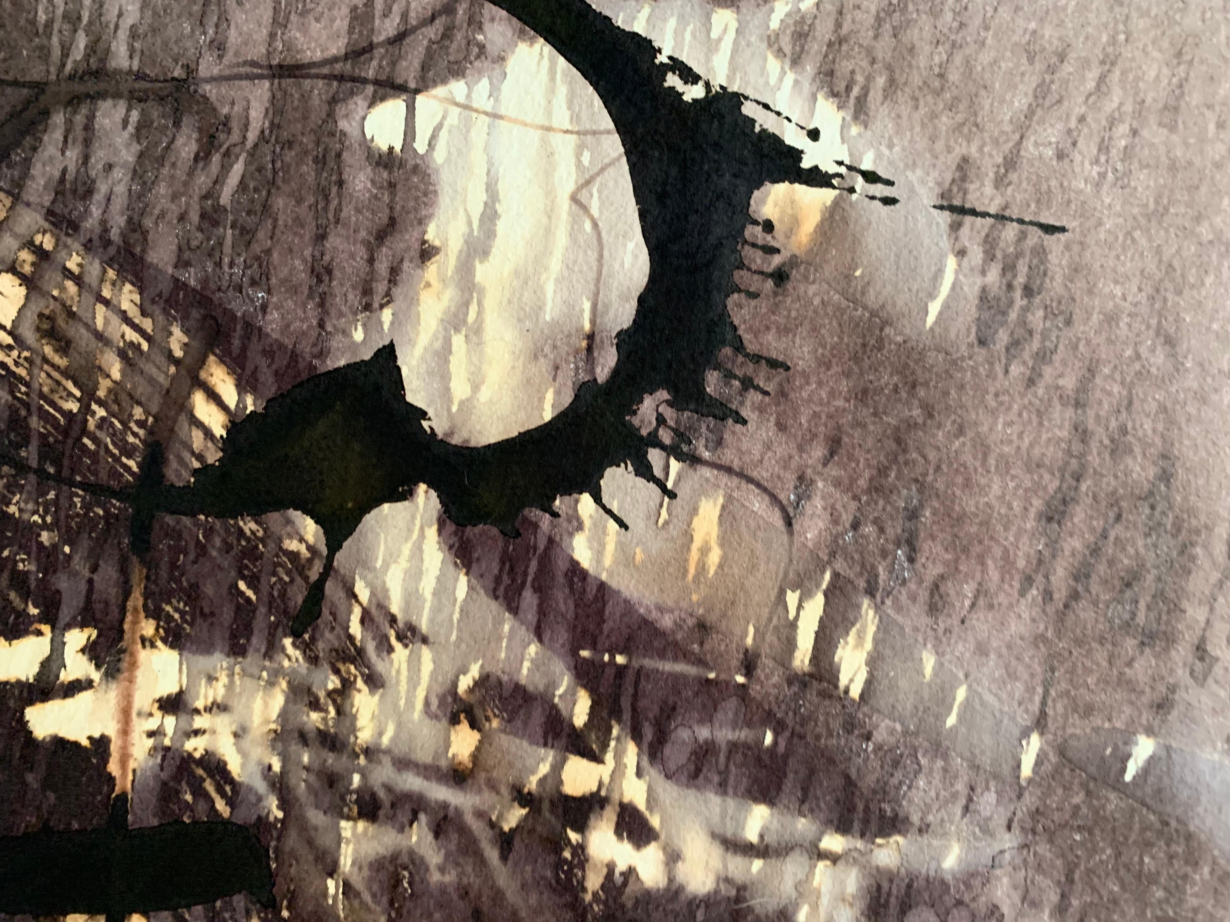 Untitled  - Contemporary Expressive Abstract Painting, Conceptual Art For Sale 1