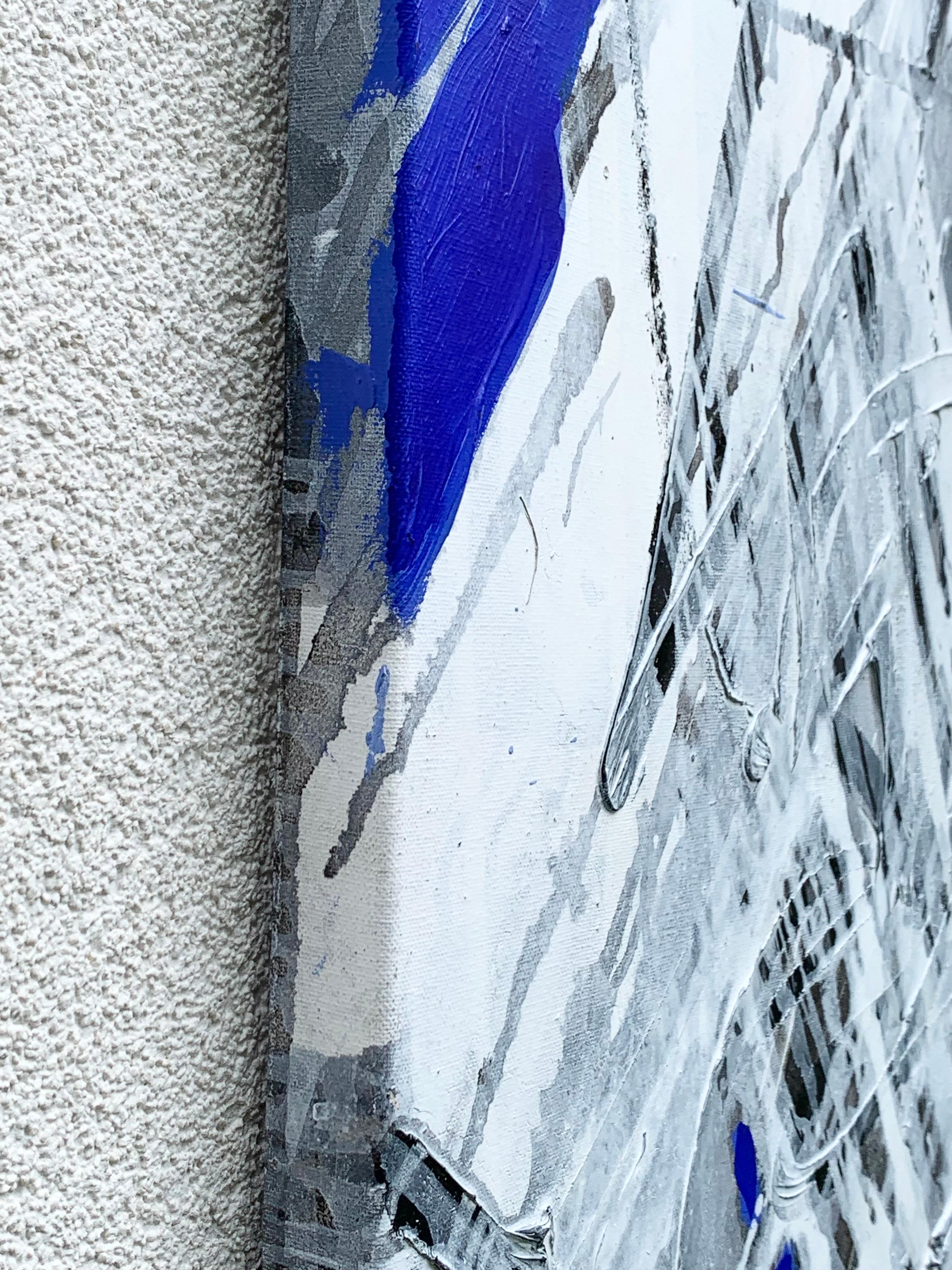 Unbenannt  - Zeitgenössische expressive abstrakte Malerei, konzeptionelle Kunst im Angebot 1