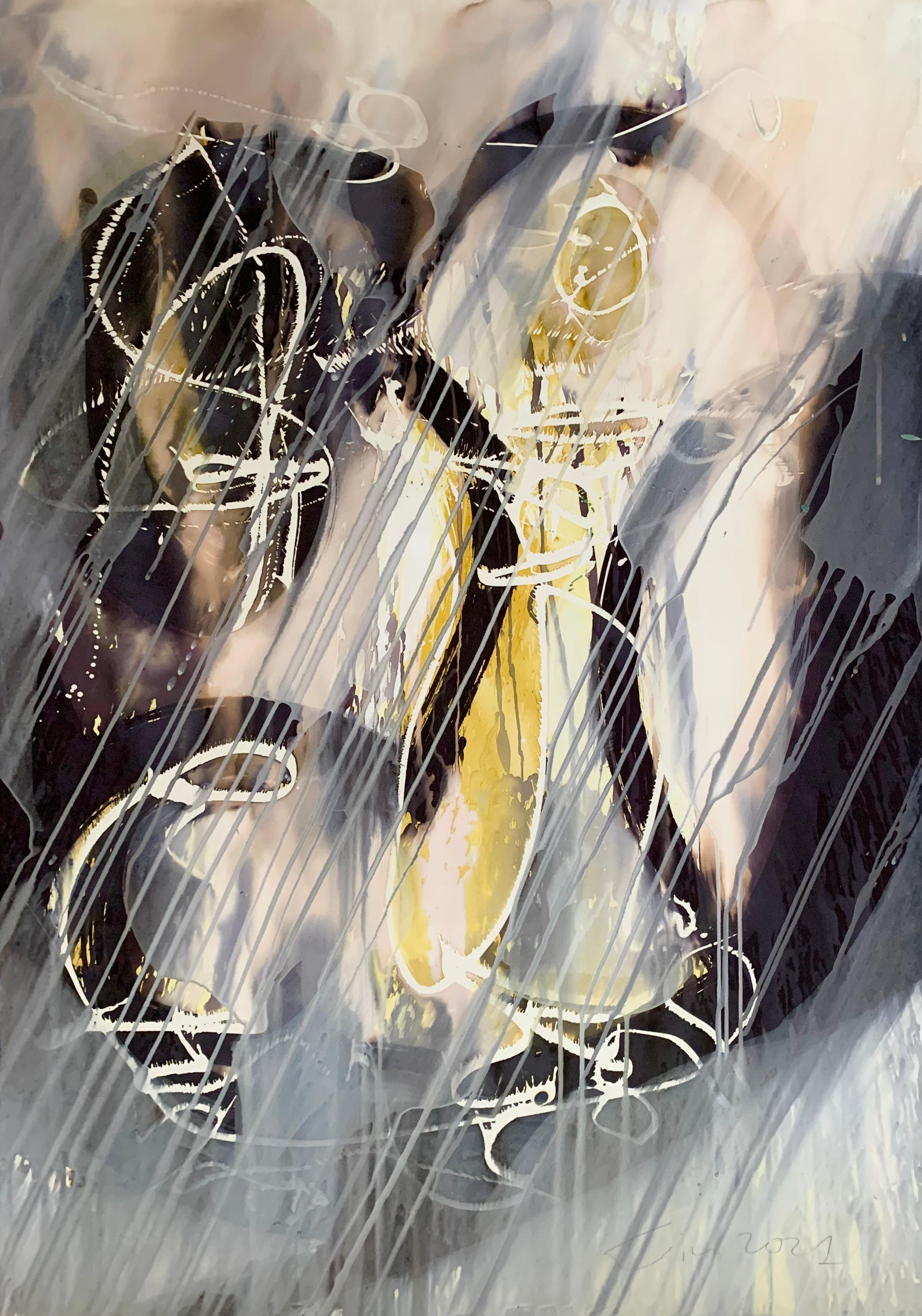 Untitled  - Contemporary Expressive Abstract Painting, Conceptual Art