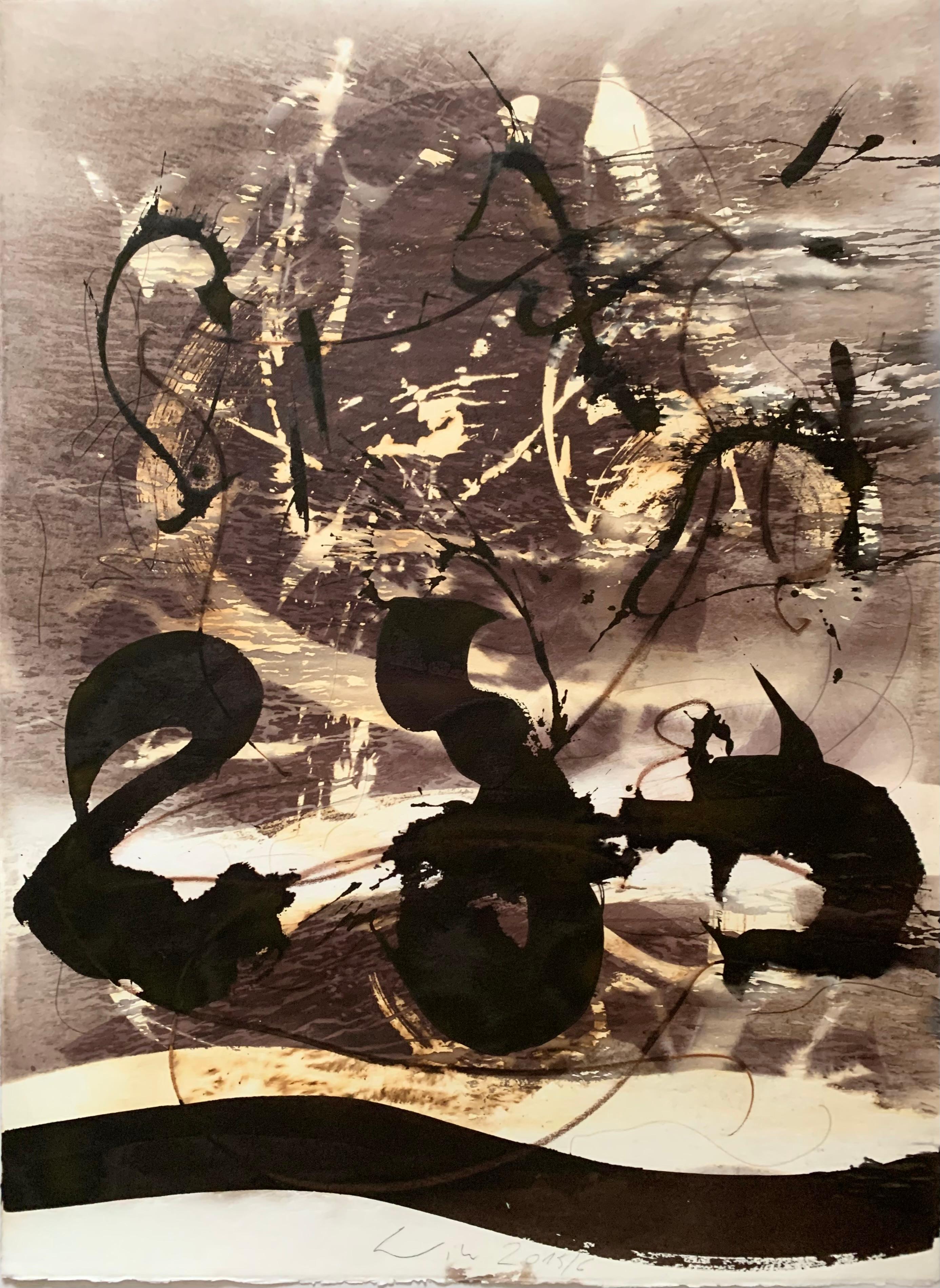 Untitled  - Contemporary Expressive Abstract Painting, Conceptual Art