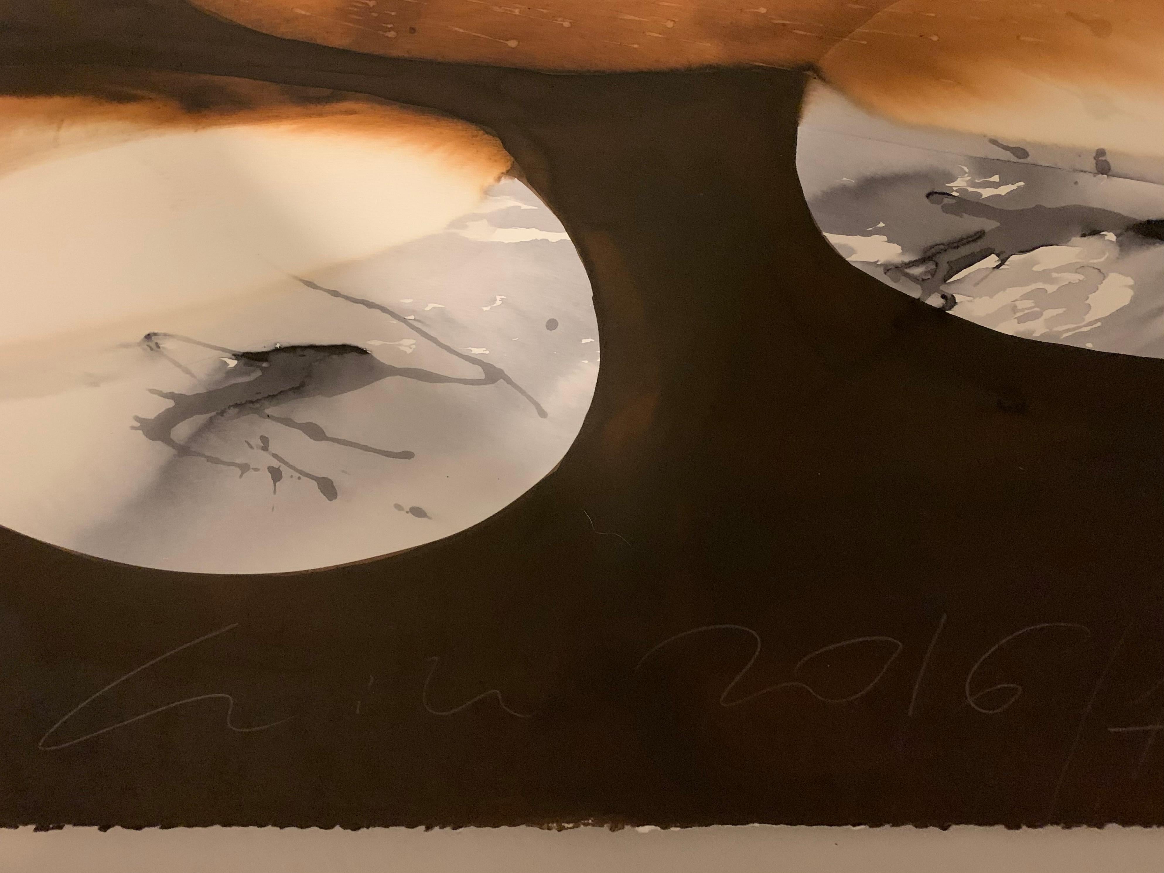 Untitled, Series Comets - Contemporary Expressive Painting, Conceptual Art For Sale 2