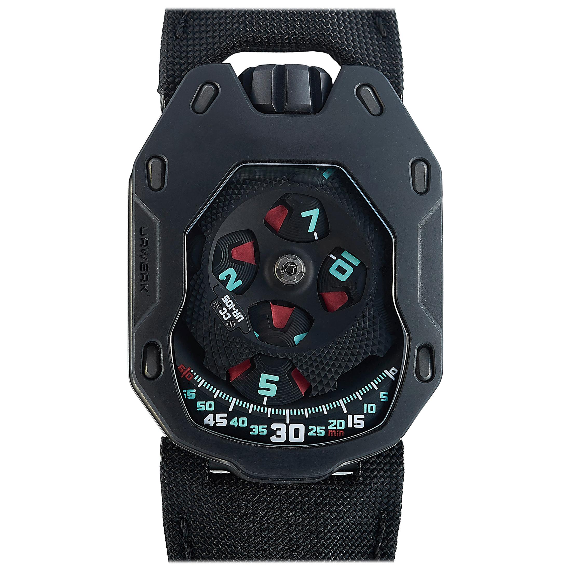 Urwerk Titanium Limited Edition Watch UR-105 TF