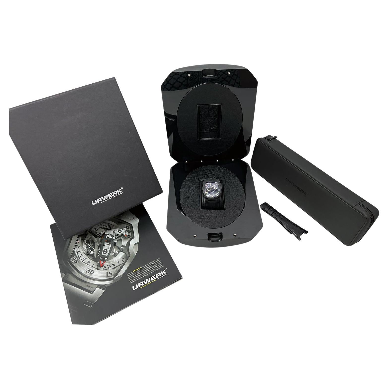 Urwerk UR-210Y Black Hawk Limited Edition Wristwatch For Sale 2