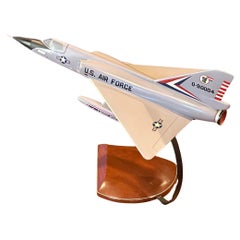 Modelo de escritorio de avión / reactor Convair F-106 Delta Dart de las Fuerzas Aéreas de EE.UU.