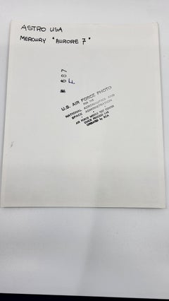 US Air Force Mercury Aurore 7 Launcher der US Air Force, 1962, Fotografie