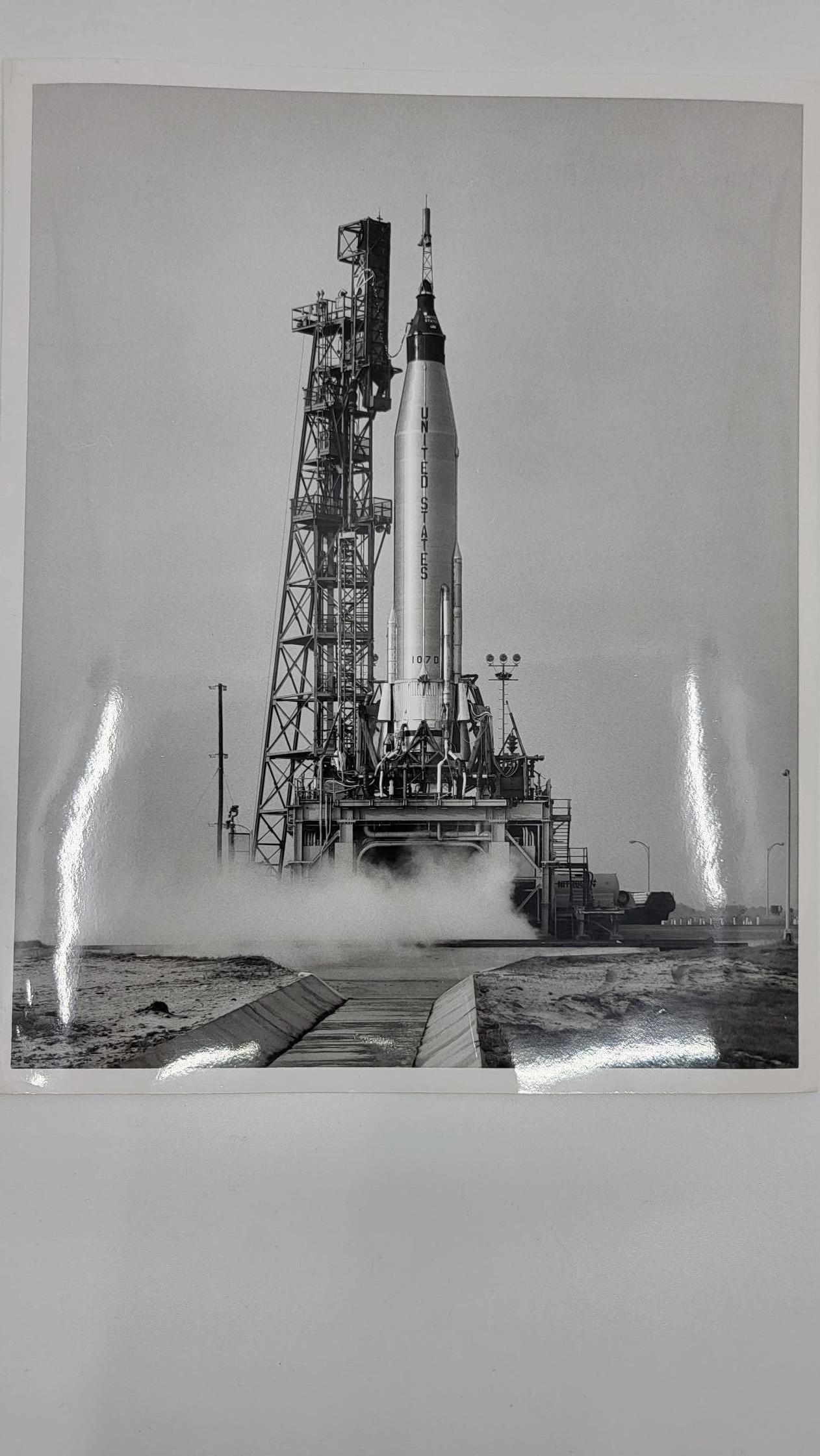 American Classical US Air Force Mercury Aurore 7 Launcher, 1962, Photograph For Sale