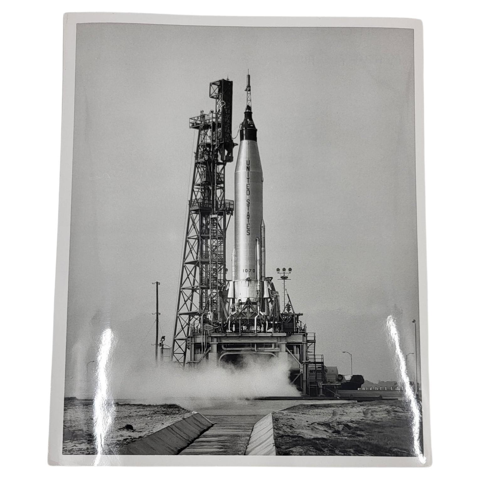 US Air Force Mercury Aurore 7 Launcher der US Air Force, 1962, Fotografie