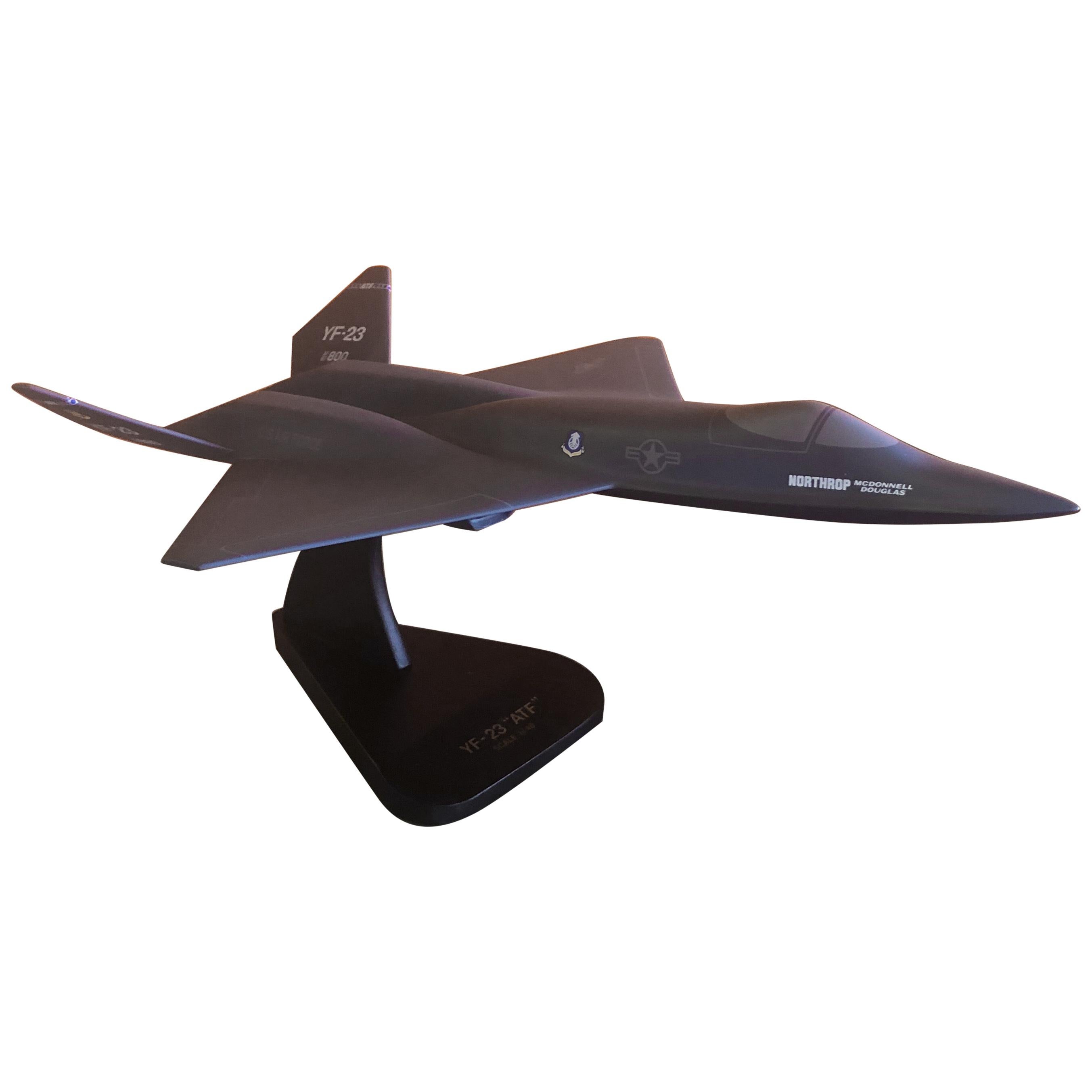 U.S. Air Force YF-23 Advanced Tactical Fighter "ATF" Contractor Desk Model For Sale