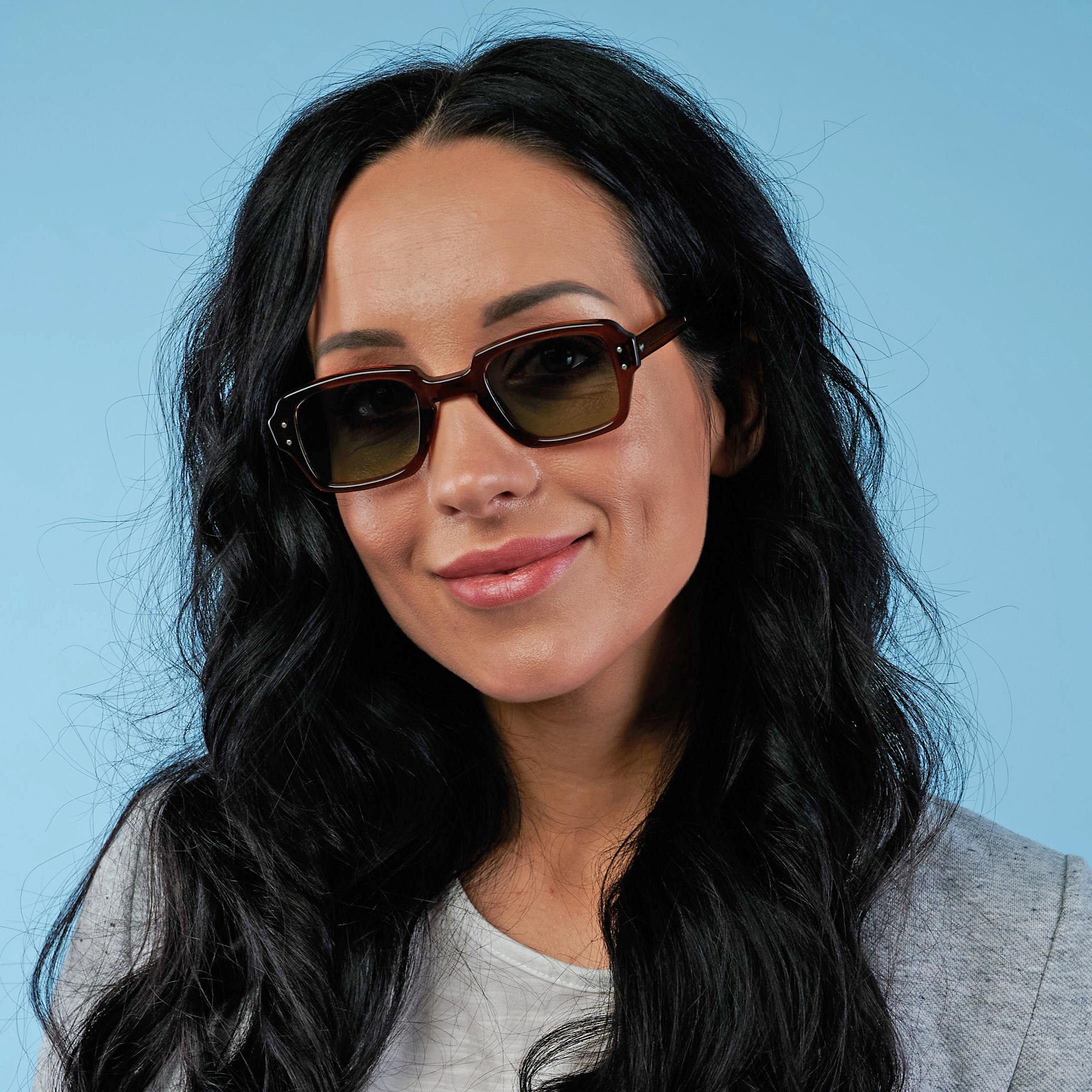 US Army 80s square vintage sunglasses en vente 2