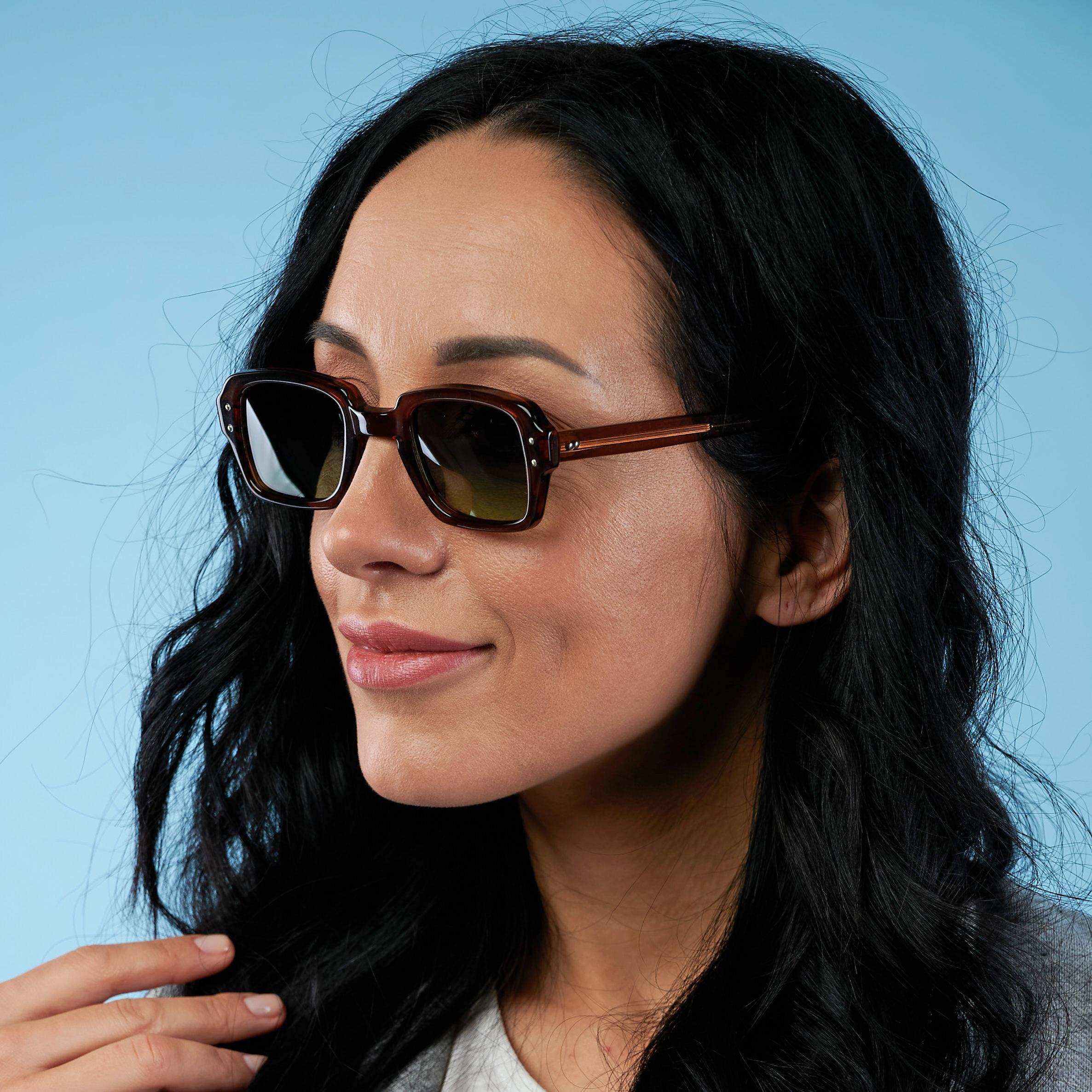 US Army 80s square vintage sunglasses en vente 3