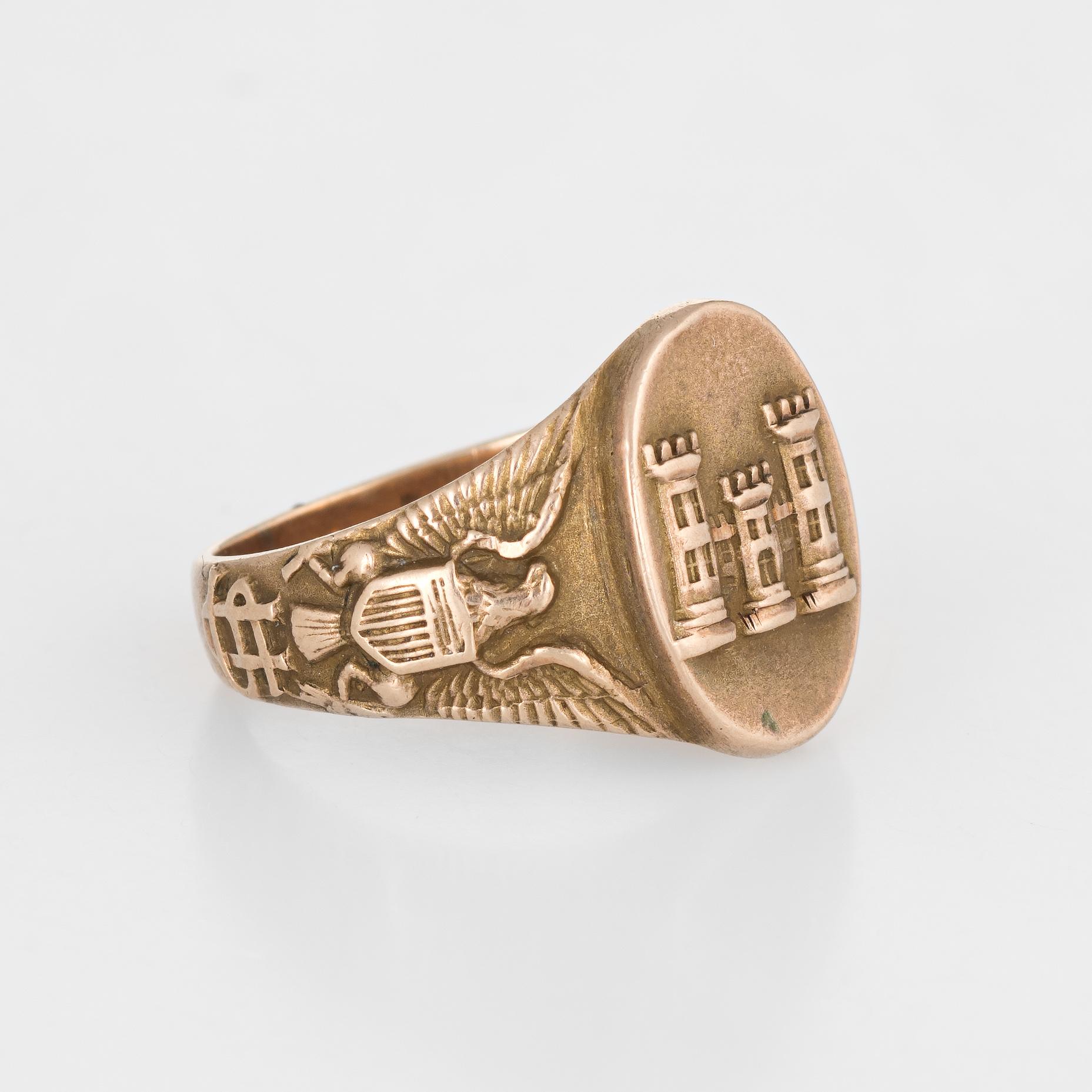 us army signet ring