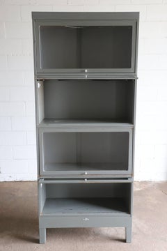 US Government Metal Barrister Bookcase