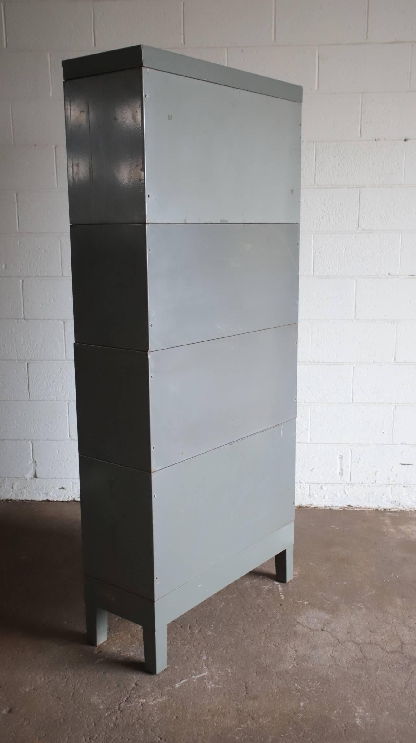 metal barrister cabinet