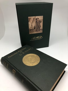U.S. Grant Memoirs, First Edition, Original Boot Strap Binding, 1885-1886