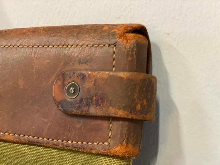 Antique Railway Canvas Leather Mail Bag – LaliSimone