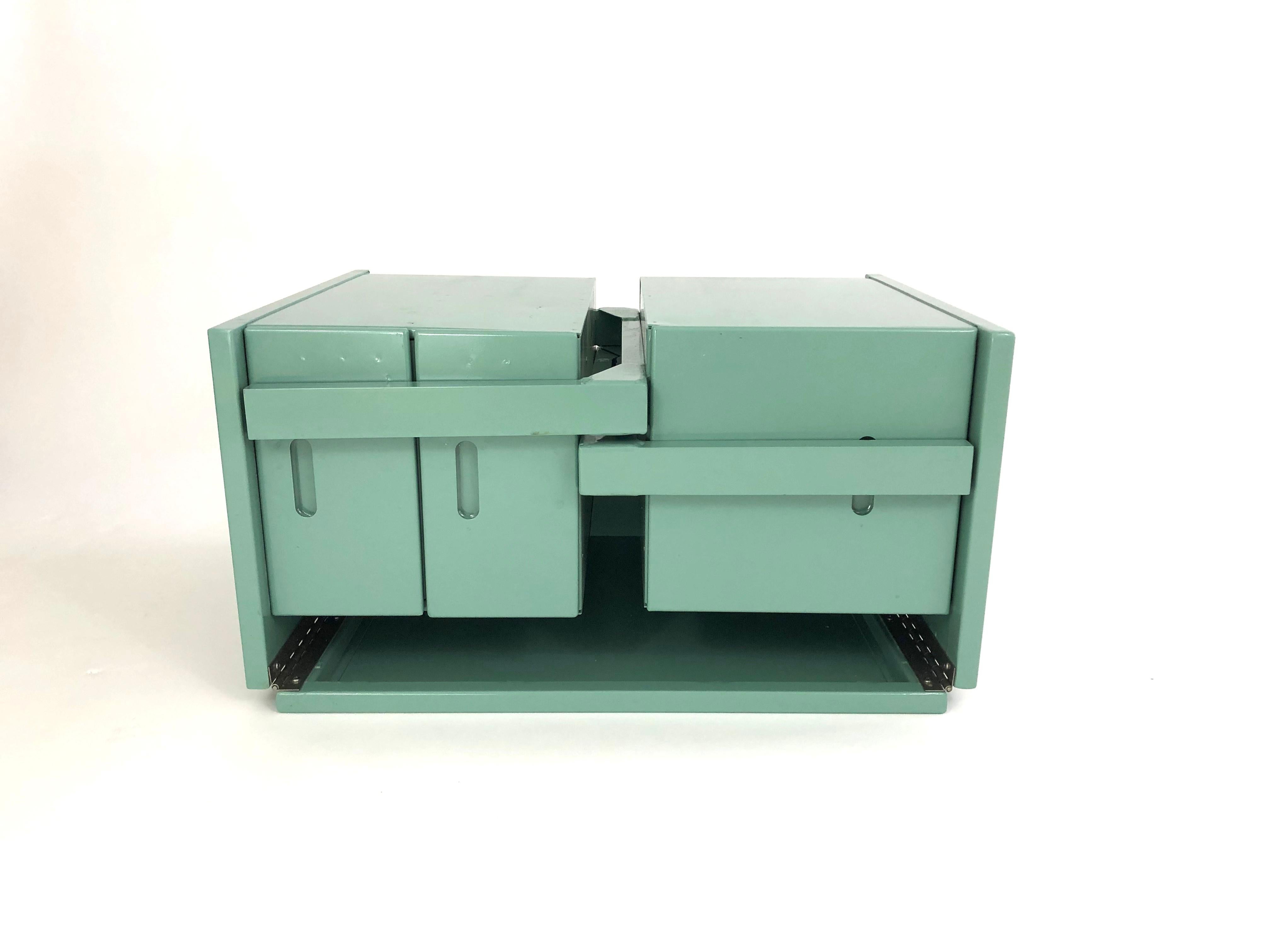 vintage military field desk