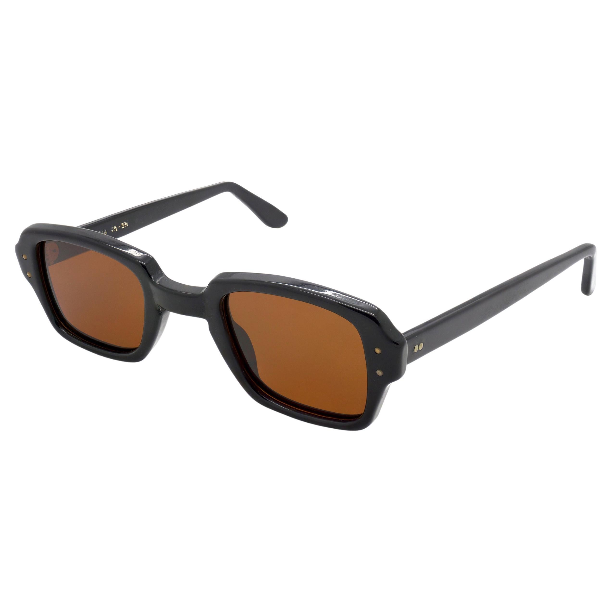 Pre-owned Us Army Us Military Vintage Sunglasses, Made In U.s.a. Famous Bcg Brown Polarized Lenses