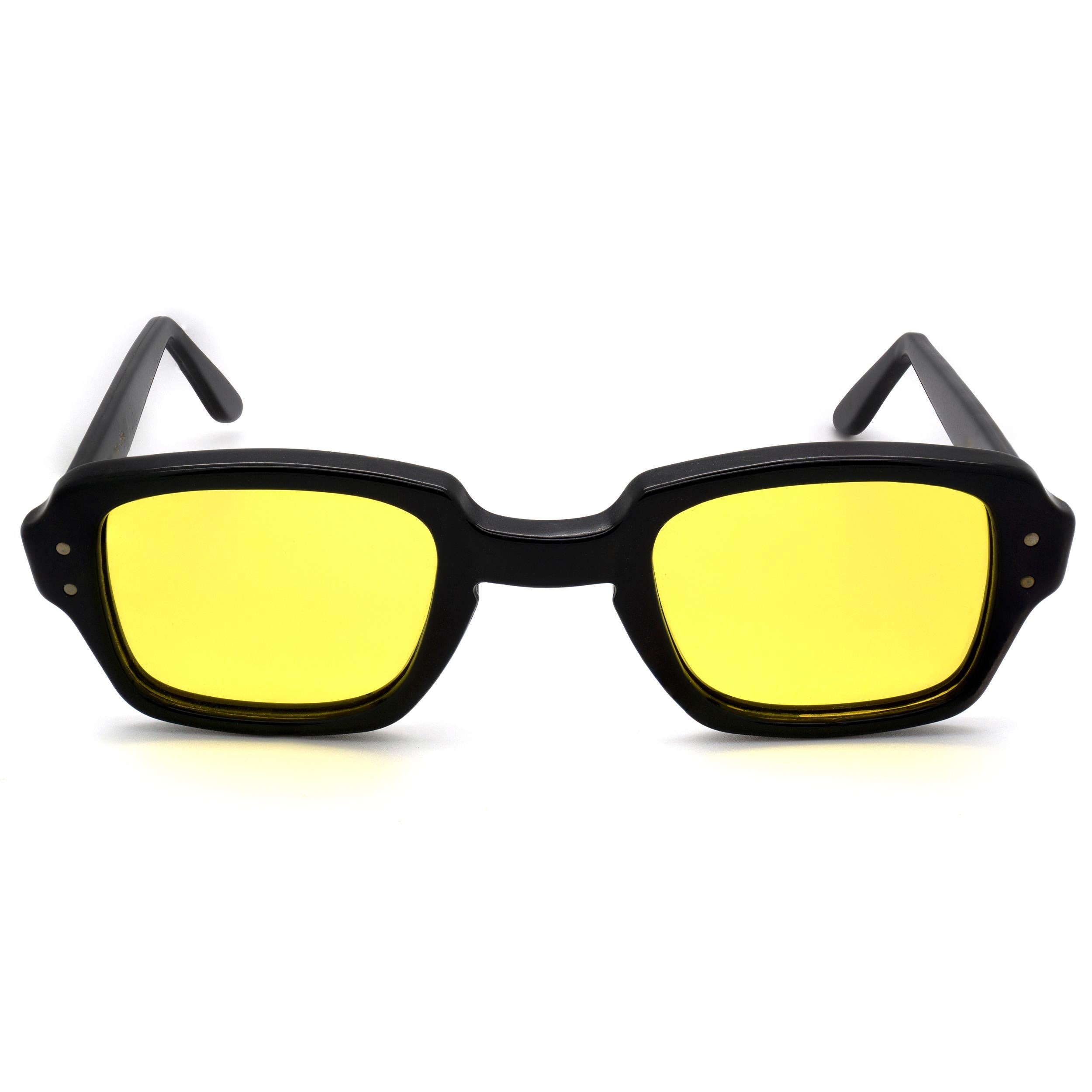 US Military vintage sunglasses, made in U.S.A. Famous BCG yellow ...
