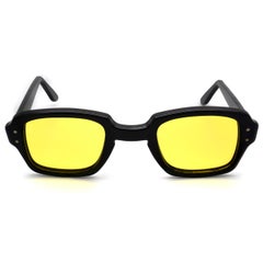 Occhiali da sole vintage dell'esercito americano, made in U.S.A. Famoso BCG giallo polarizzato