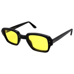 US Military vintage sunglasses, made in U.S.A. Famous BCG yellow polarized